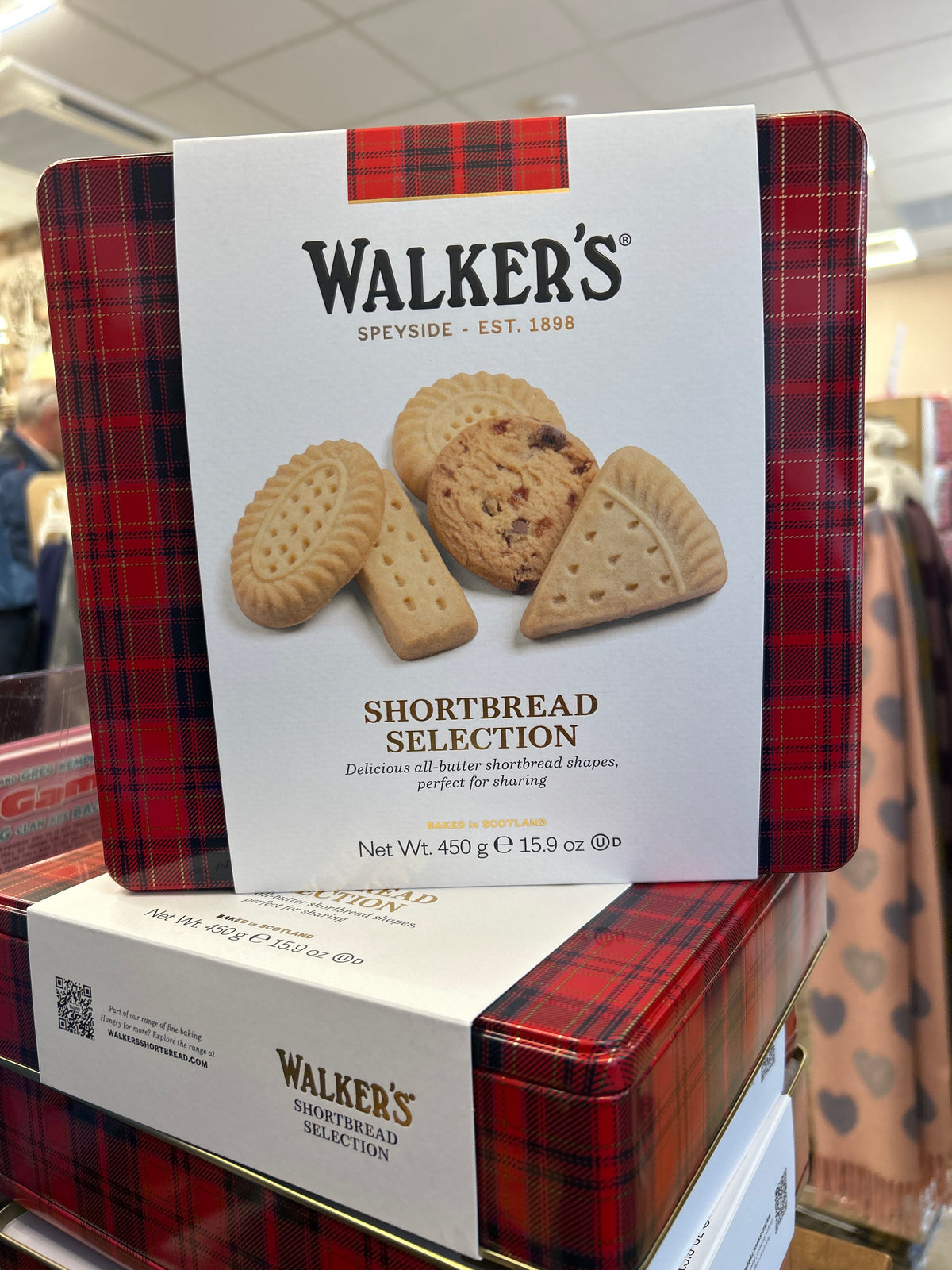 Shortbread Assortment Tin 450g