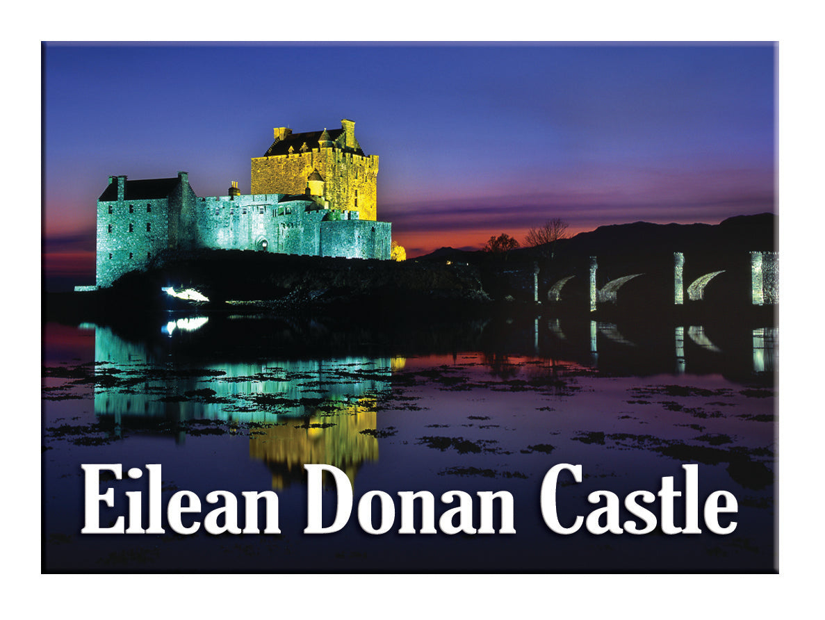 Eilean Donan Night Magnet