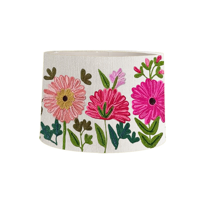 Pink Floral Tapered Medium Ensley Lampshade