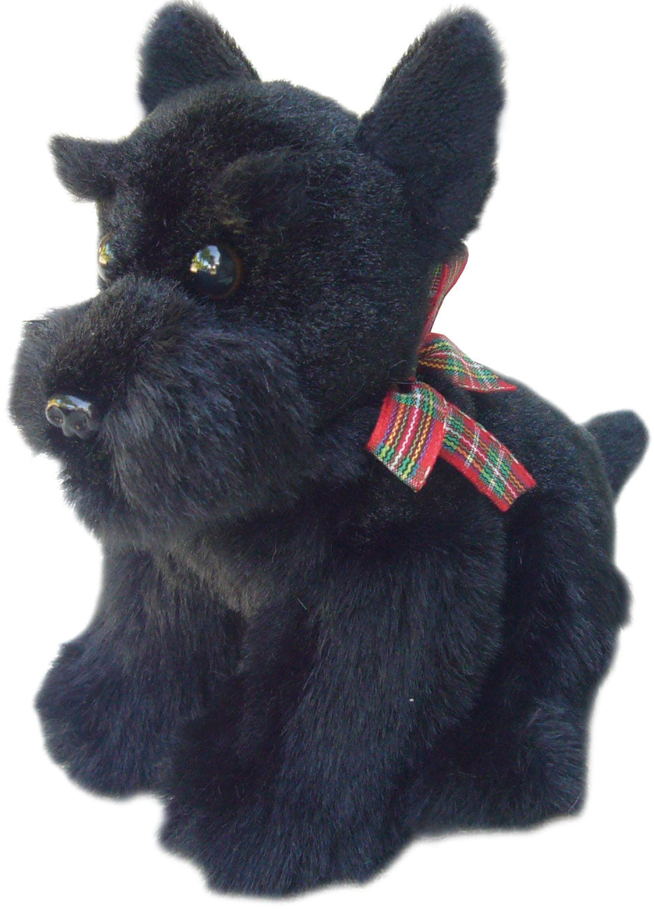 5.5 inch Mini Sitting Scottie Soft Toy