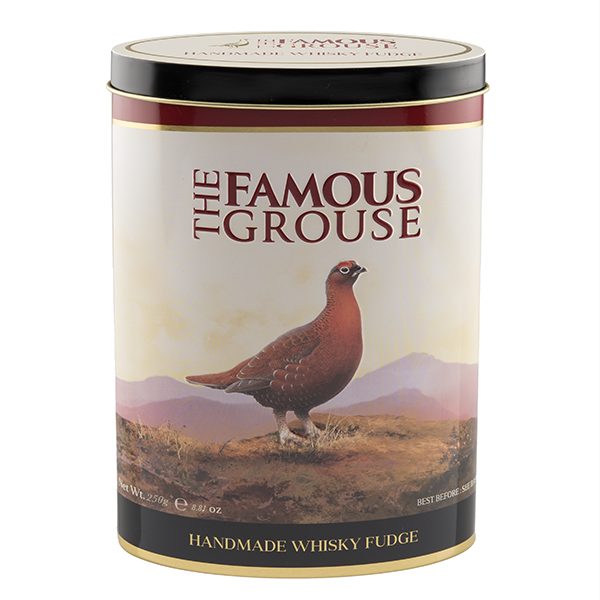 250g The Famous Grouse Whisky Fudge Tin