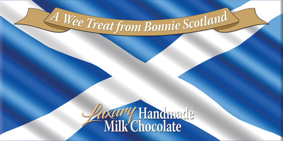 Saltire Flag Chocolate Bar