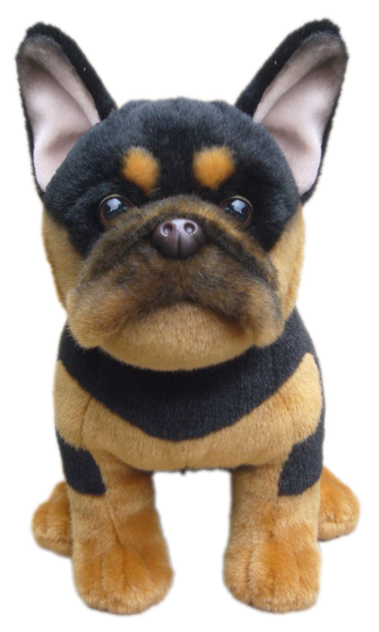 12 inch French Bulldog Black and Tan Soft Toy