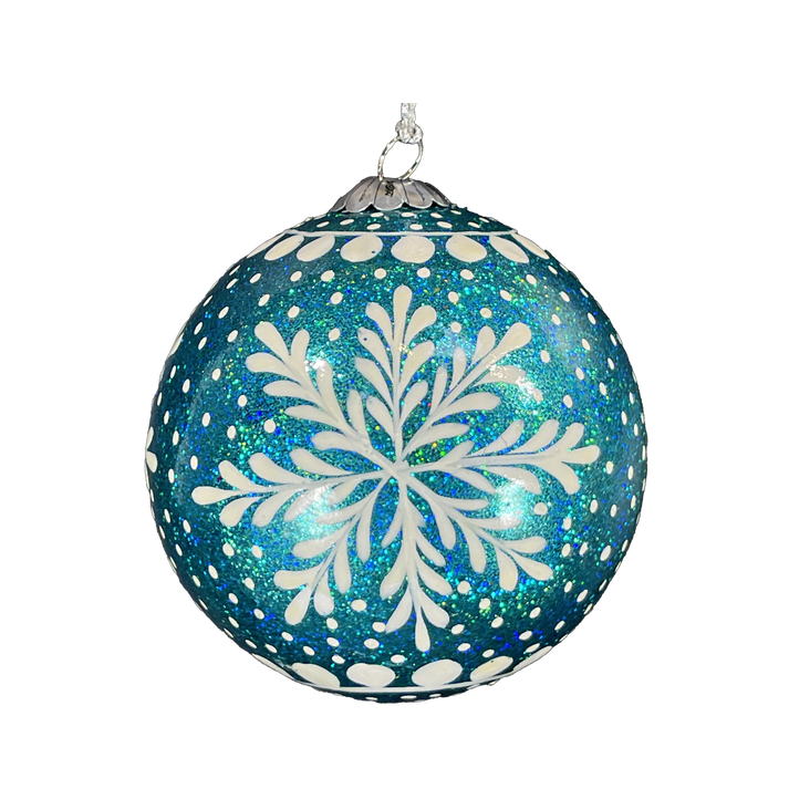 Frozen Turquoise Bauble