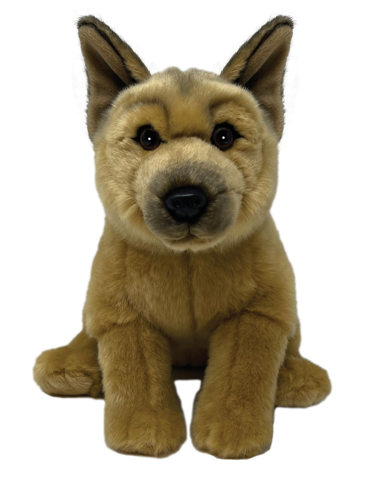 12 inch German Shepherd Tan Soft Toy