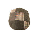 Heritage Patchwork Cap - Green Tweed