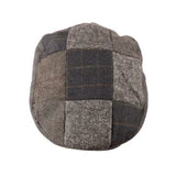 Heritage Patchwork Cap - Blue Tweed