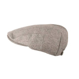 Classic Tweed Flat Cap - Silver Grey