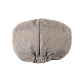 Classic Tweed Flat Cap - Silver Grey