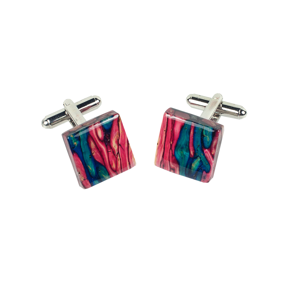 Heather Gems Square Cufflinks