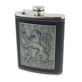 Lion Rampant Boxed 8oz Hip Flask