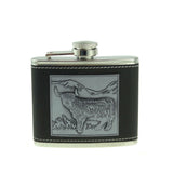 Highland Cow Boxed 4oz Hip Flask