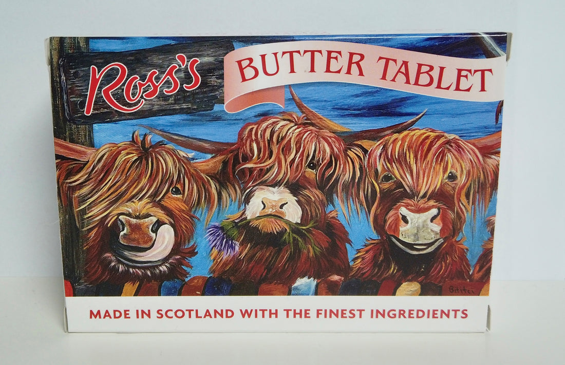 Highland Cow Butter Tablet 150g