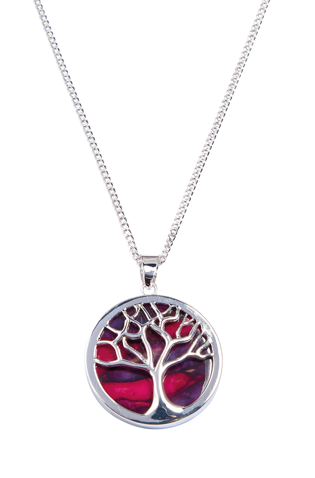 Tree of Life Plated Pendant