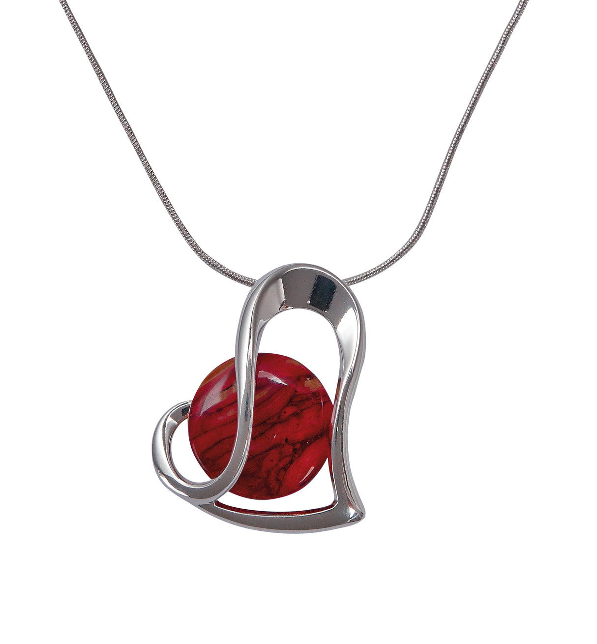 Heart Plated Pendant