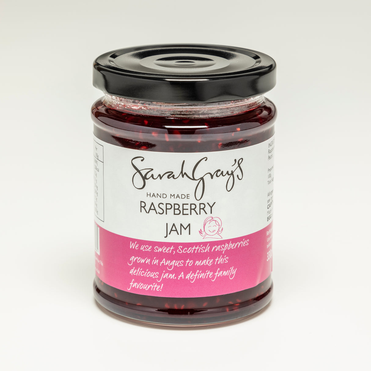 330g Sarah Gray Raspberry Jam