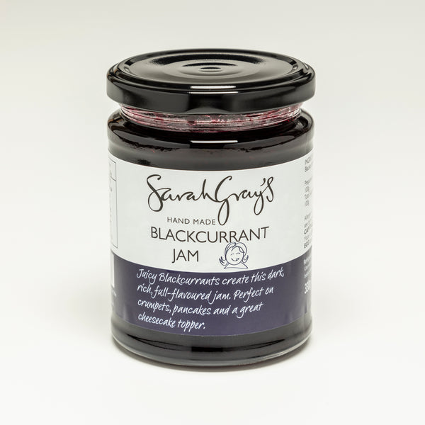 330g Sarah Gray Blackcurrant Jam