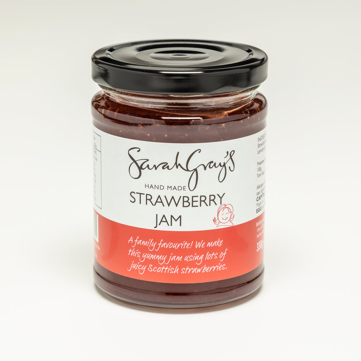 330g Sarah Gray Strawberry Jam