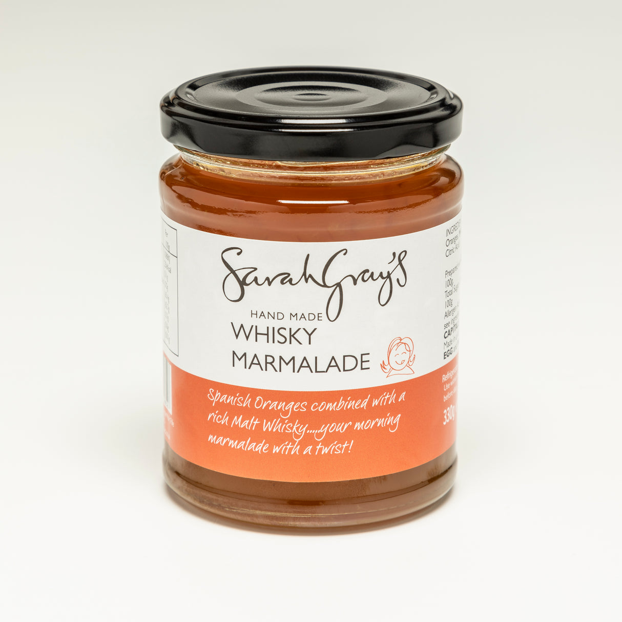 330G Sarah Gray Whisky Marmalade