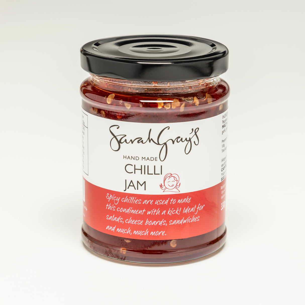 330g Sarah Gray Chilli Jam