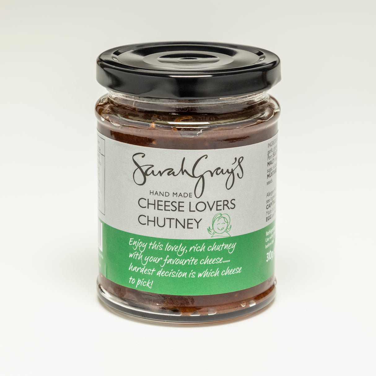 310g Sarah Gray Cheese Lovers Chutney