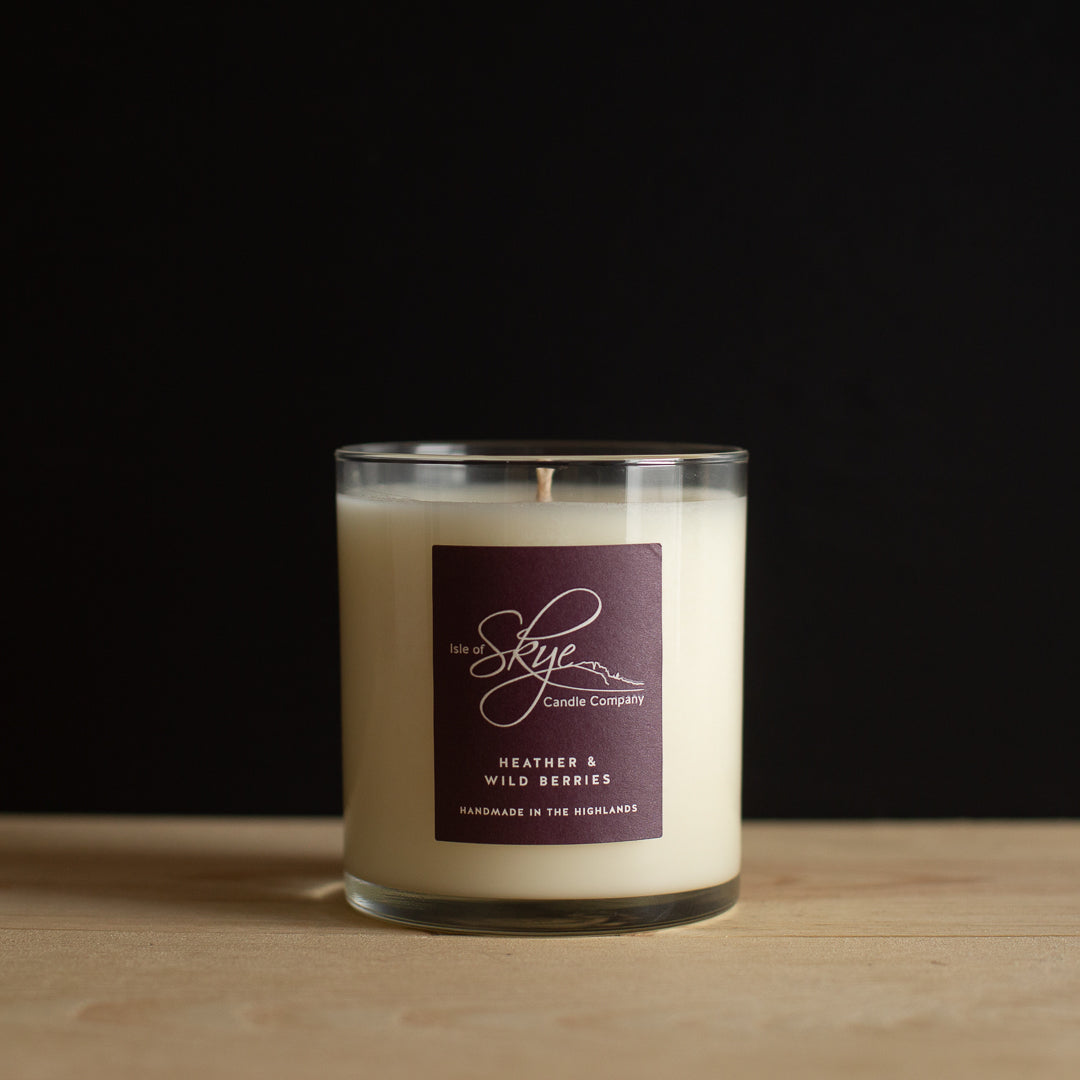 Heather & Wild Berries Scottish Tumbler Candle (45hr)