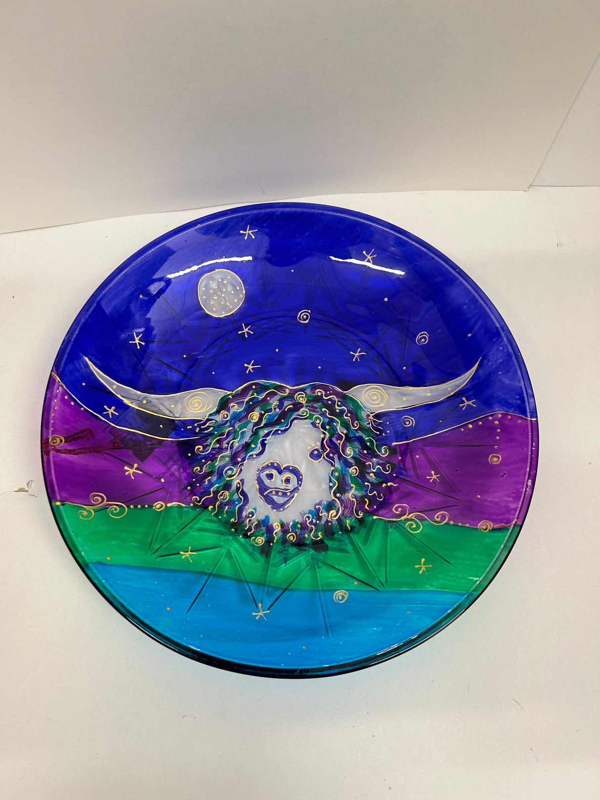 Highland Coo Decorative Plate