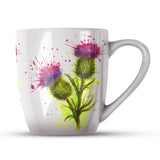 Splatter Thistle Bone China Mug