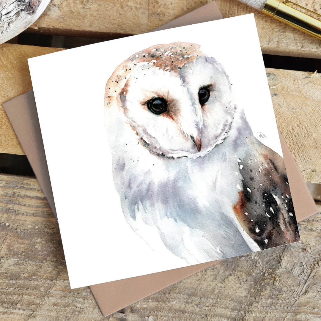 Orion Owl Greetings Card