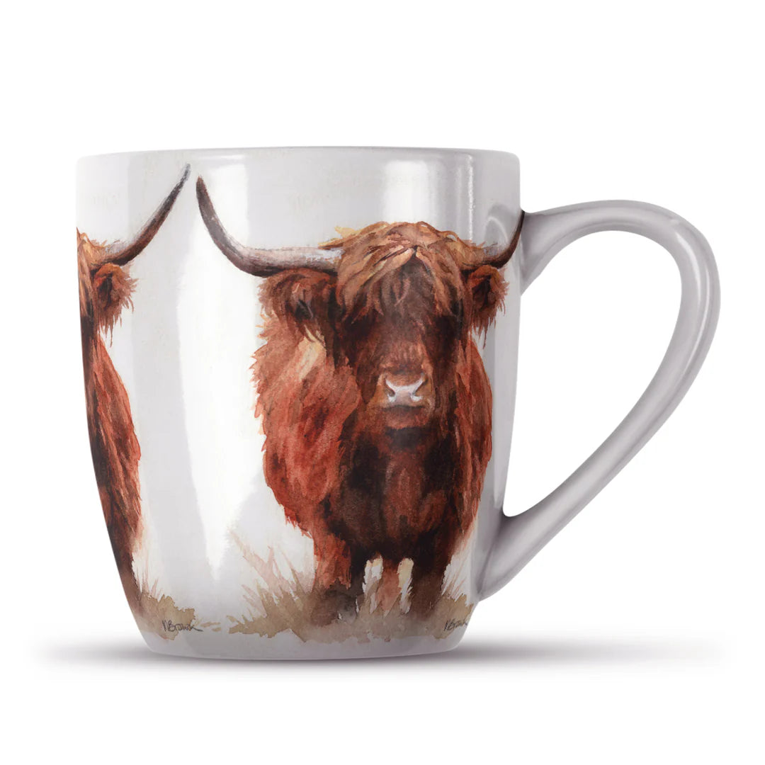 Hangus Cow Bone China Mug