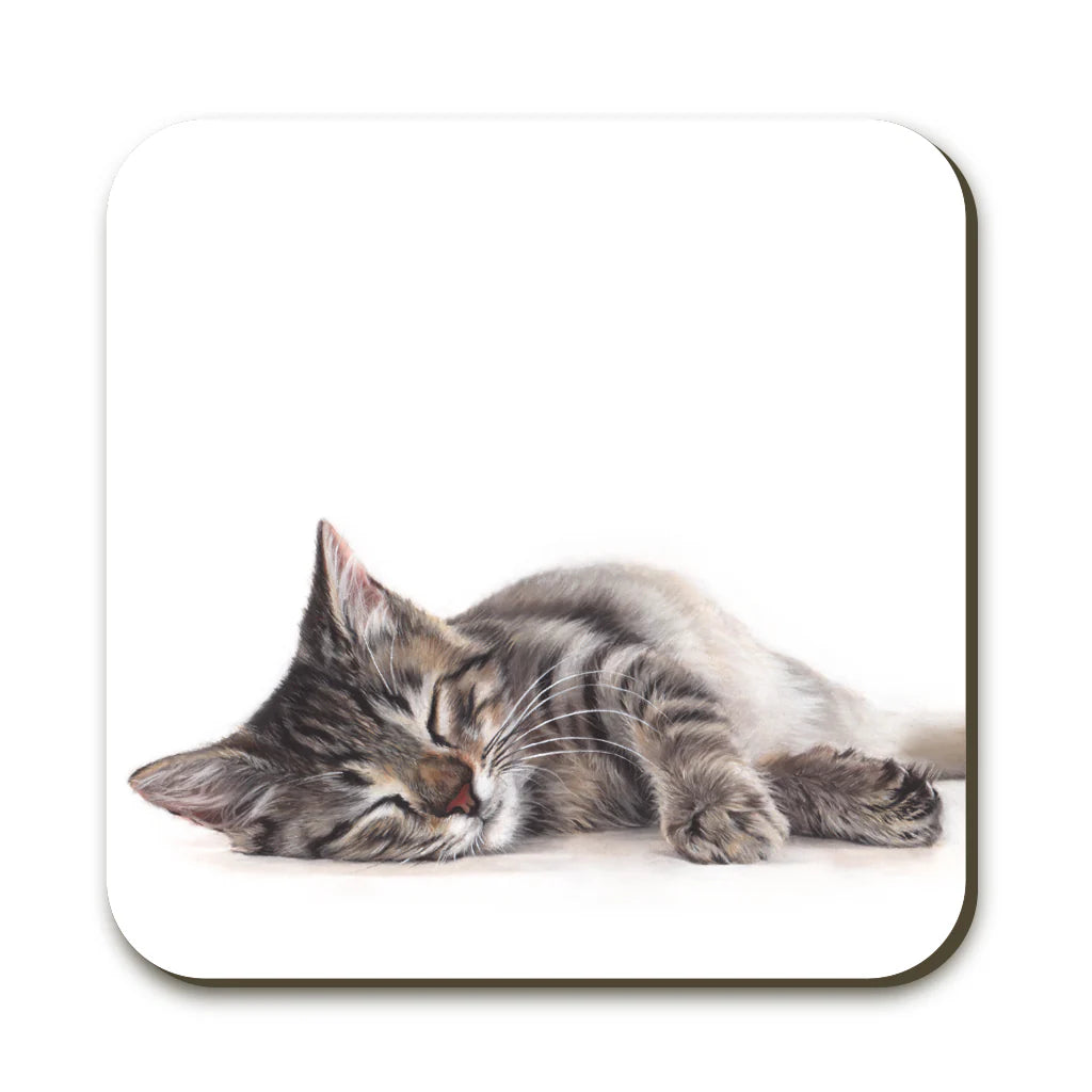 Sleeping Cat Coaster