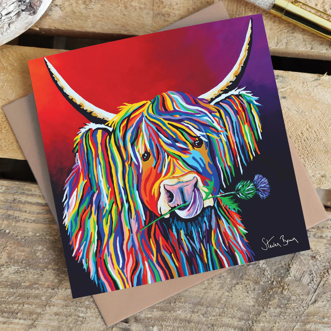 Lizzie McCoo Greetings Card