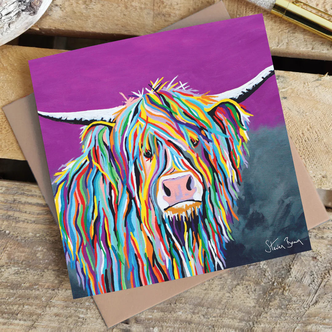 Angus McCoo Greetings Card