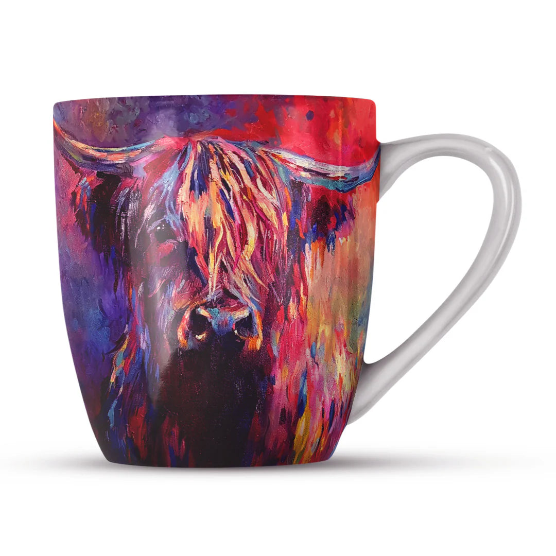 Highland Cow Bone China Mug