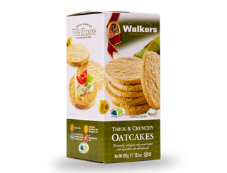 280g Thick & Crunchy Oatcakes with Bran