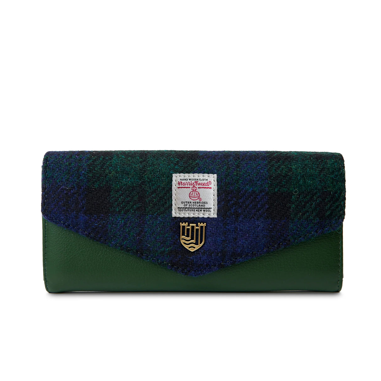 Black Watch Tartan Large Clasp Purse