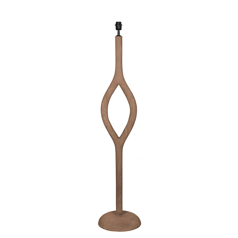 Almond Wishbone Floor Lamp