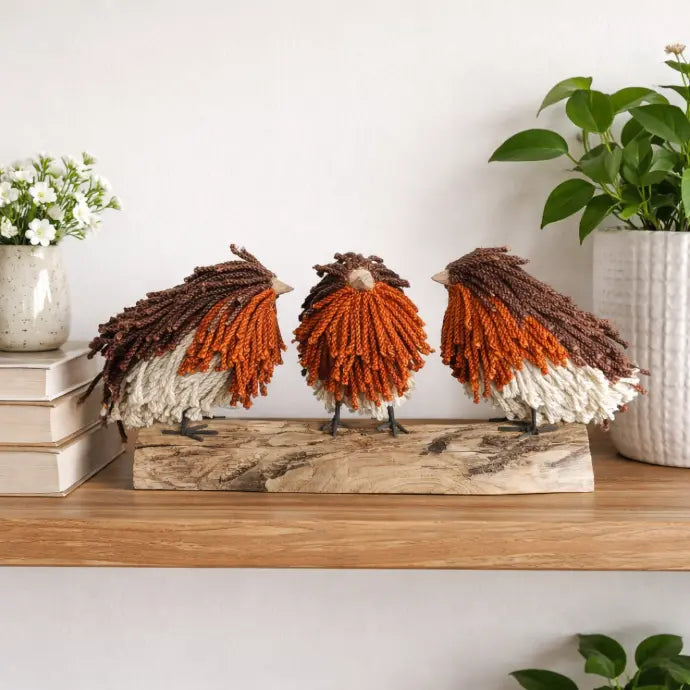 Rory & Friends Jute Robins Figure