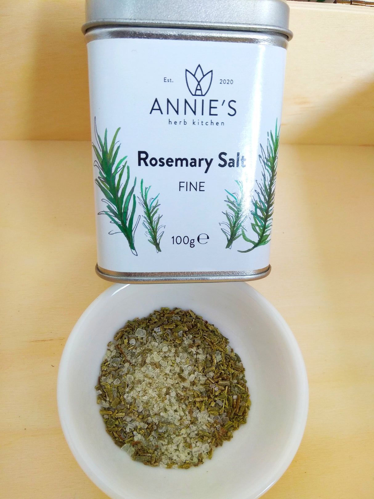 Rosemary Salt Fine Grind