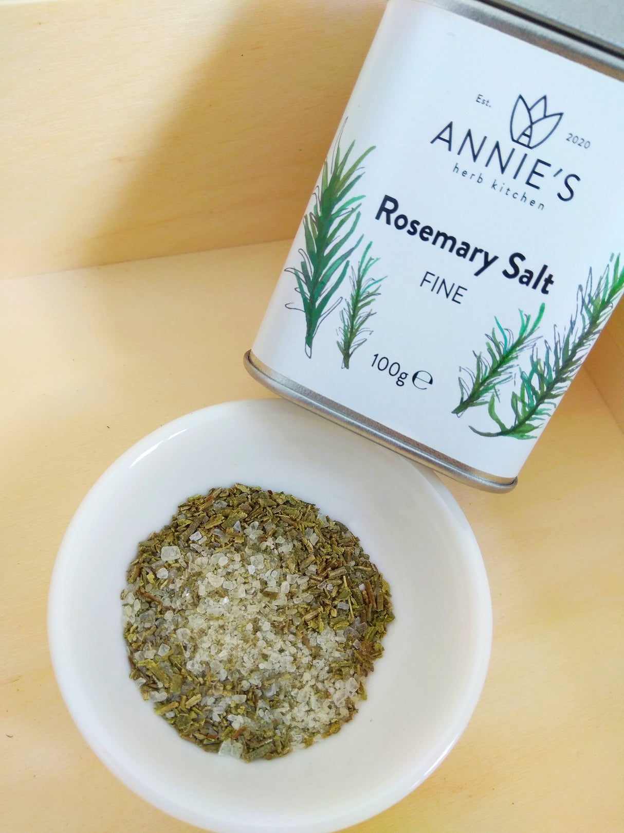 Rosemary Salt Fine Grind