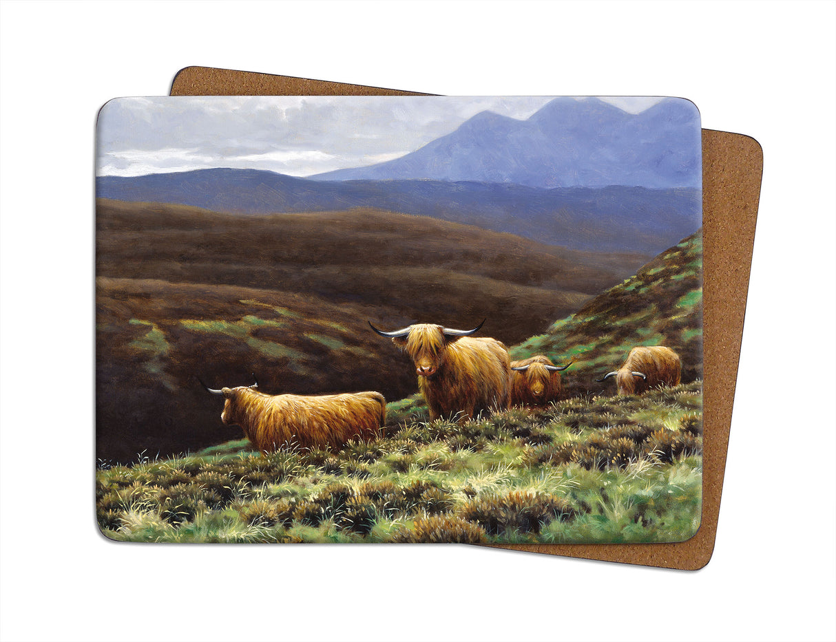 Highland Cattle Julian Friers Placemat