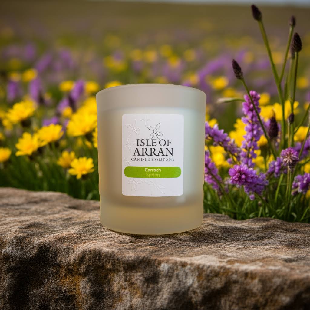 Earrach (Spring) Candle Jar (Boxed) approx 40 hour burn time