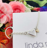 You & Me Bracelet - Silver & 9ct Gold