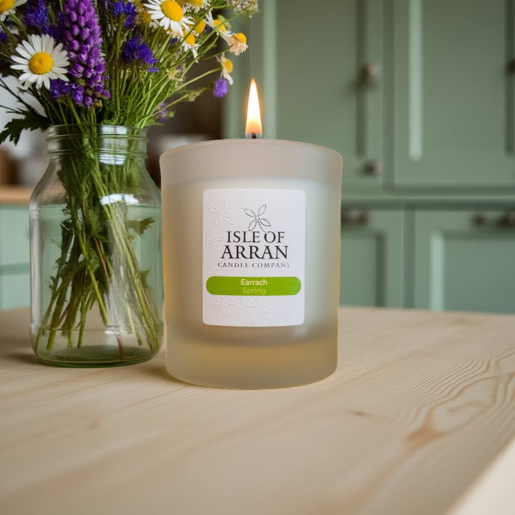 Earrach (Spring) Candle Jar (Boxed) approx 40 hour burn time