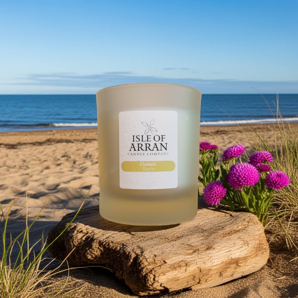 Cladach (Shore) Candle Jar (Boxed) approx 40 hour burn time