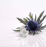 Scribbles Ring - Silver & 9ct Yellow Gold