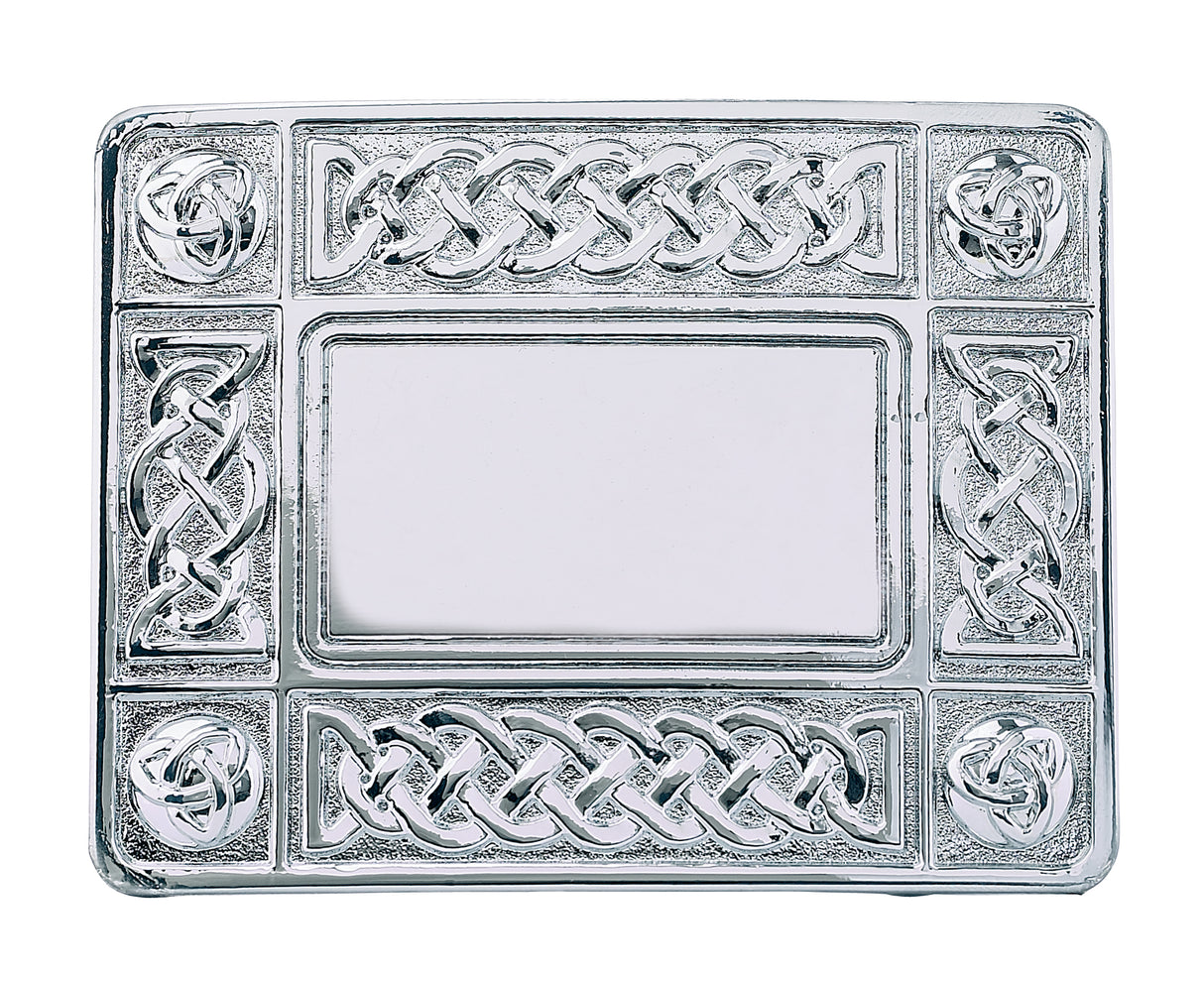 Celtic Plated Pewter Belt Buckle