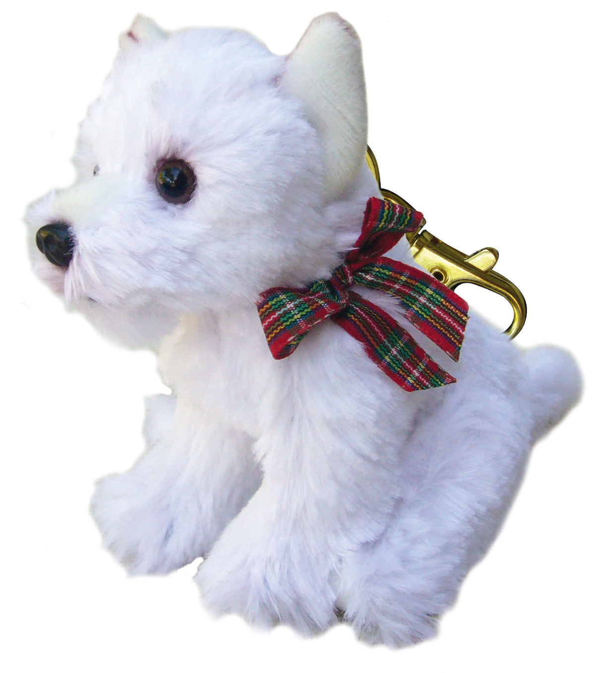 Daisy 5.5 inch Westie Bag Charm/Keyring Soft Toy