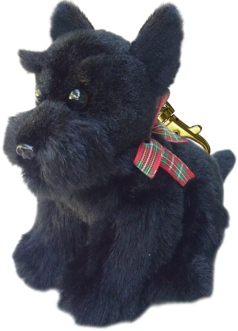 5.5 inch Scottie Bag Charm/Keyring Soft Toy