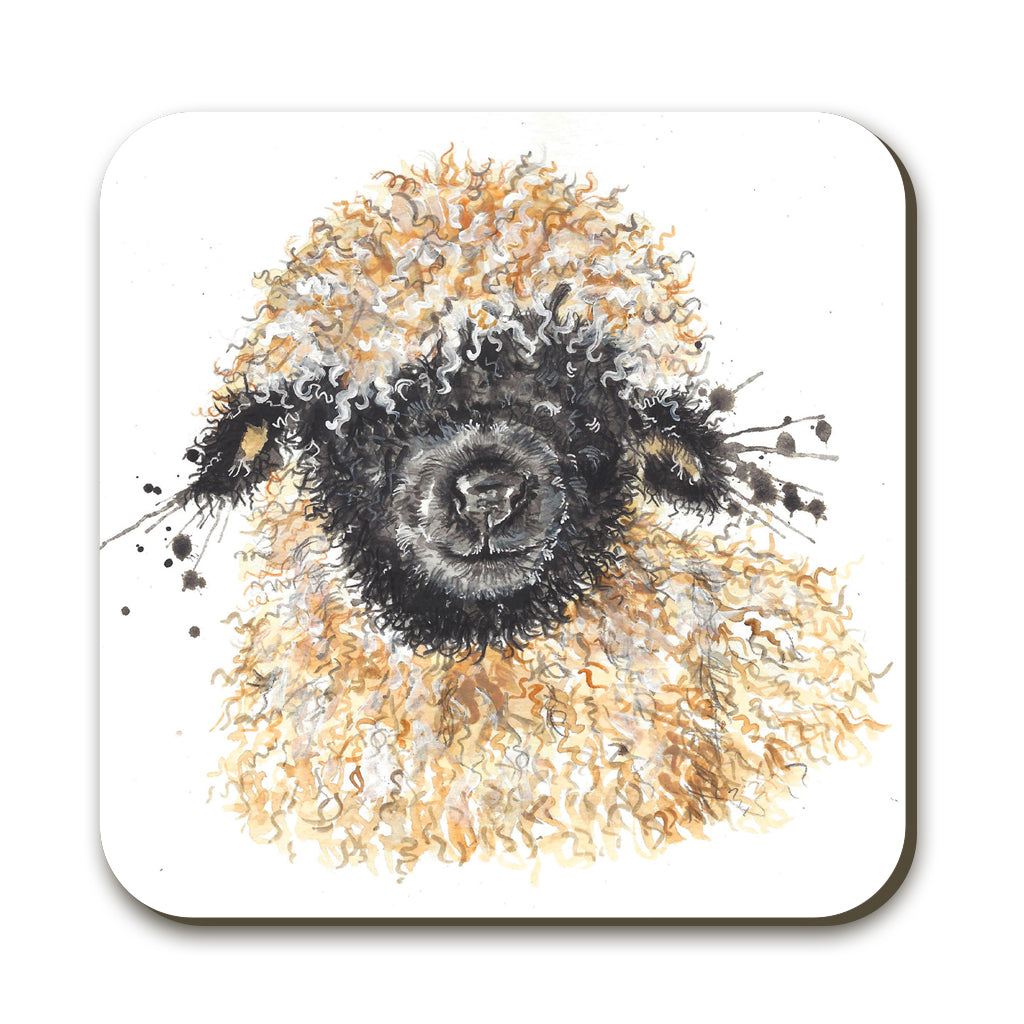 Splatter Betty Sheep Coaster